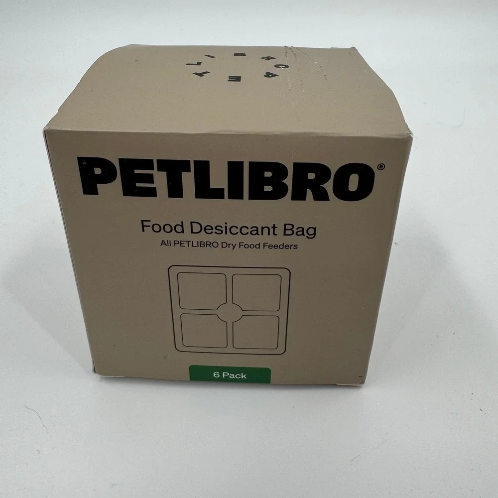 PETLIBRO Food Desiccant Bag 4 Pack Replacement for‎ Dry Food Feeders PLFD001